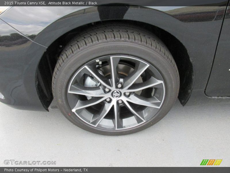 Attitude Black Metallic / Black 2015 Toyota Camry XSE