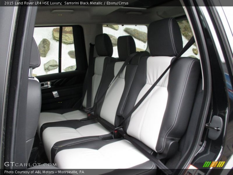 Santorini Black Metallic / Ebony/Cirrus 2015 Land Rover LR4 HSE Luxury