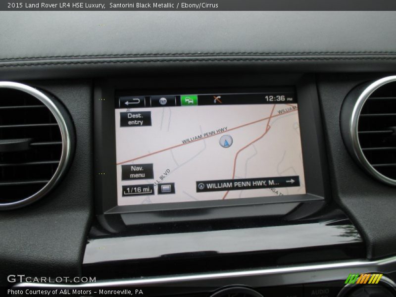 Santorini Black Metallic / Ebony/Cirrus 2015 Land Rover LR4 HSE Luxury