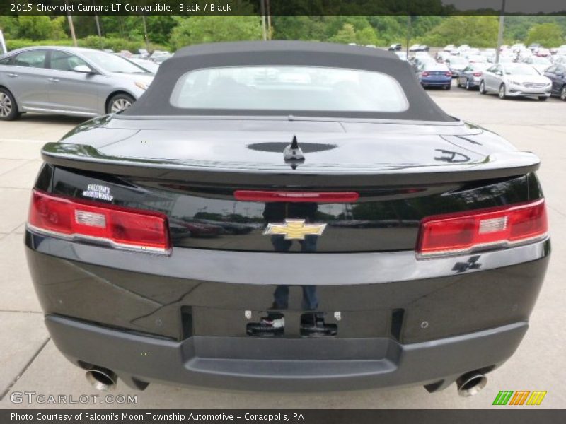 Black / Black 2015 Chevrolet Camaro LT Convertible
