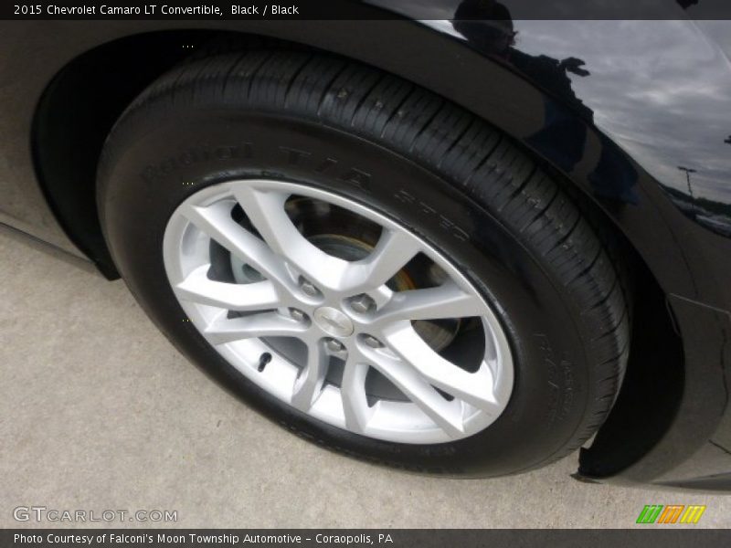 Black / Black 2015 Chevrolet Camaro LT Convertible