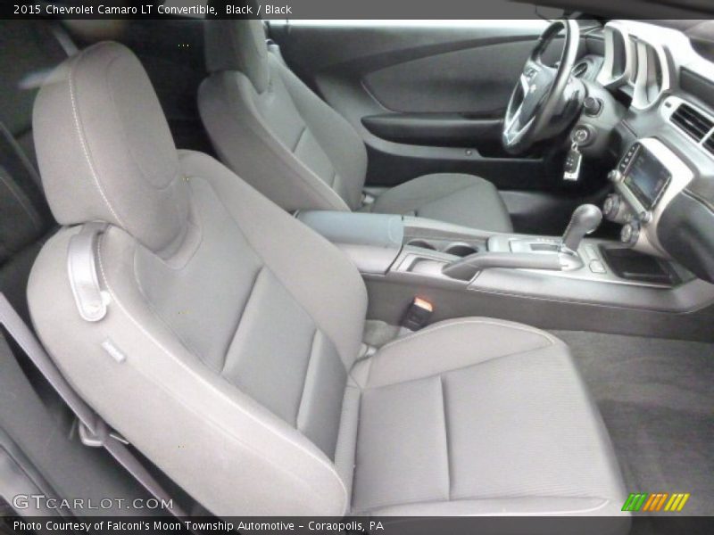 Black / Black 2015 Chevrolet Camaro LT Convertible