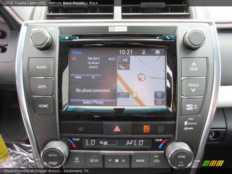 Attitude Black Metallic / Black 2015 Toyota Camry XSE
