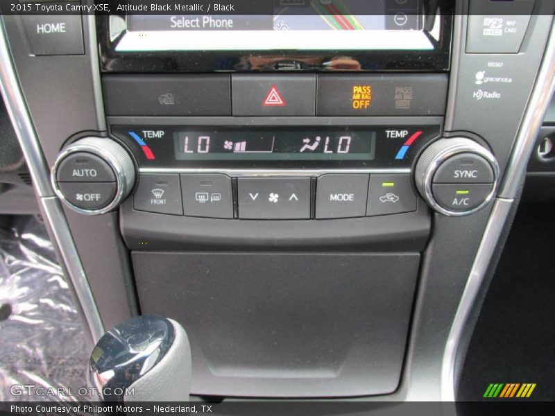 Attitude Black Metallic / Black 2015 Toyota Camry XSE