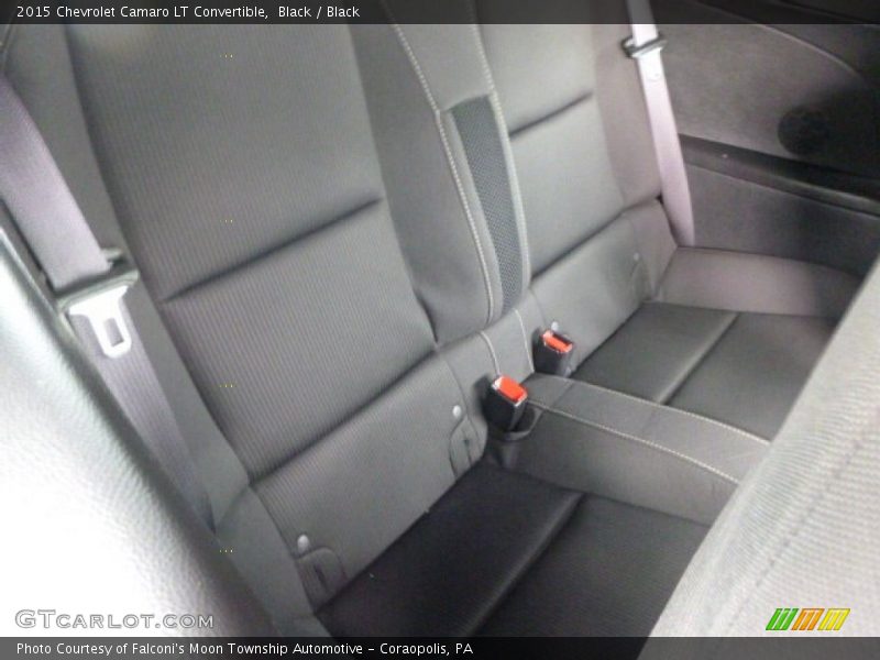 Black / Black 2015 Chevrolet Camaro LT Convertible