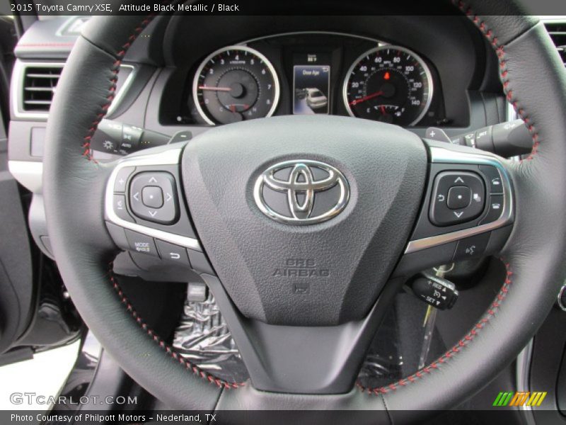 Attitude Black Metallic / Black 2015 Toyota Camry XSE