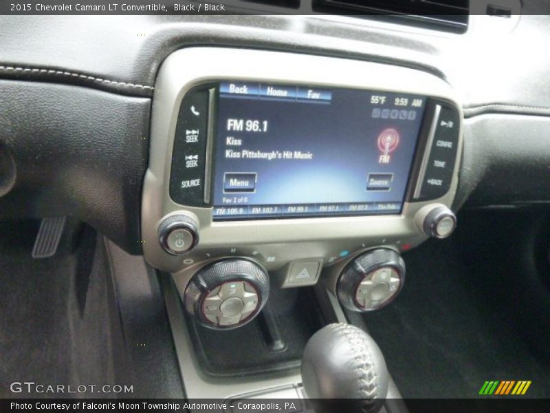 Black / Black 2015 Chevrolet Camaro LT Convertible