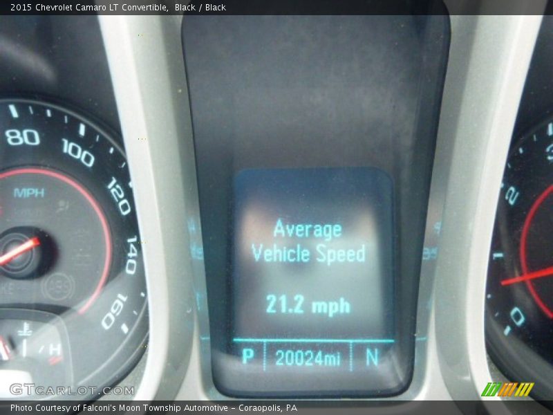 Black / Black 2015 Chevrolet Camaro LT Convertible