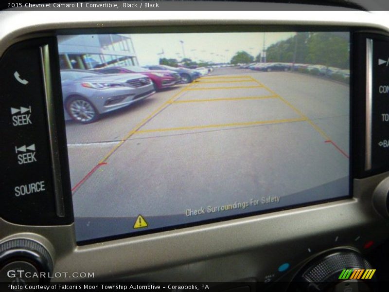 Black / Black 2015 Chevrolet Camaro LT Convertible