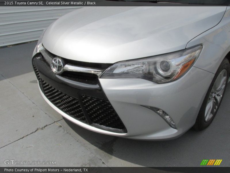 Celestial Silver Metallic / Black 2015 Toyota Camry SE