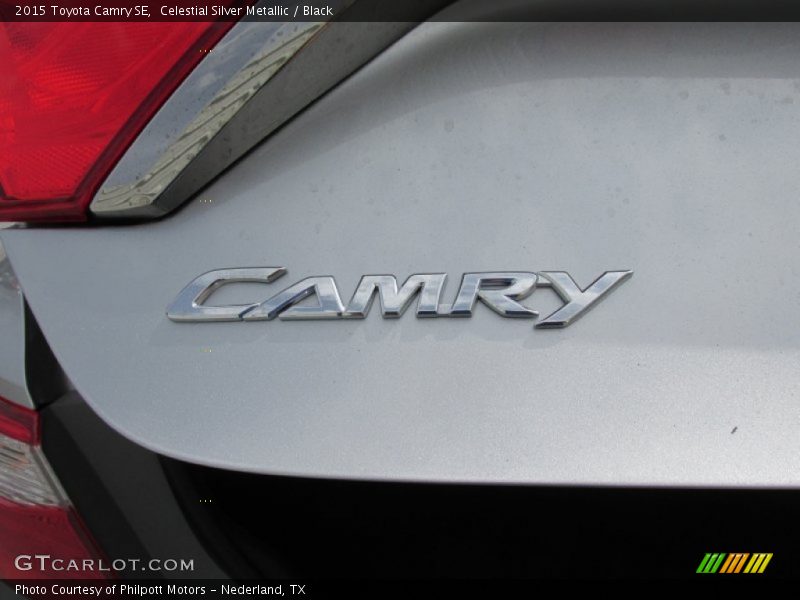 Celestial Silver Metallic / Black 2015 Toyota Camry SE