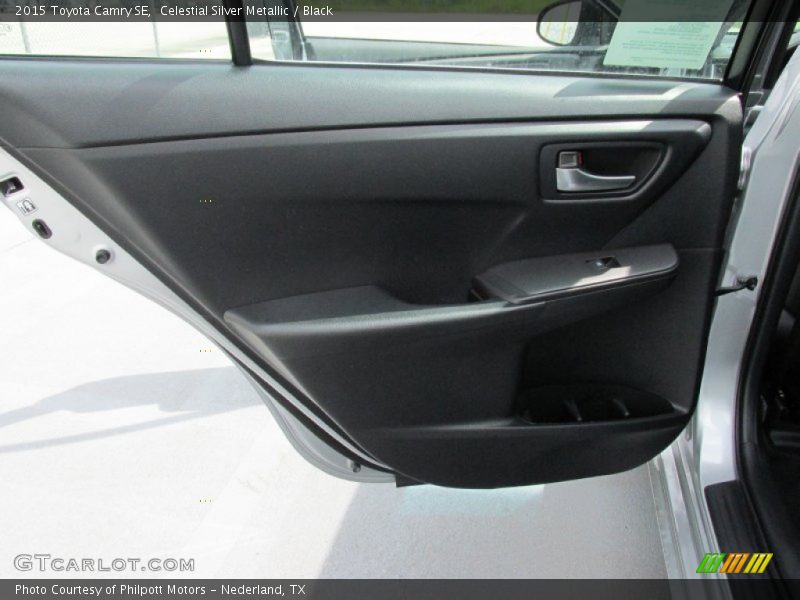 Celestial Silver Metallic / Black 2015 Toyota Camry SE