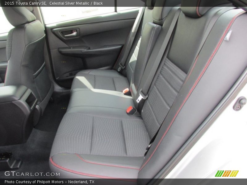 Celestial Silver Metallic / Black 2015 Toyota Camry SE