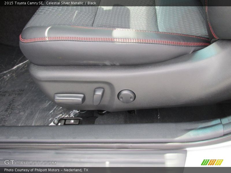 Celestial Silver Metallic / Black 2015 Toyota Camry SE