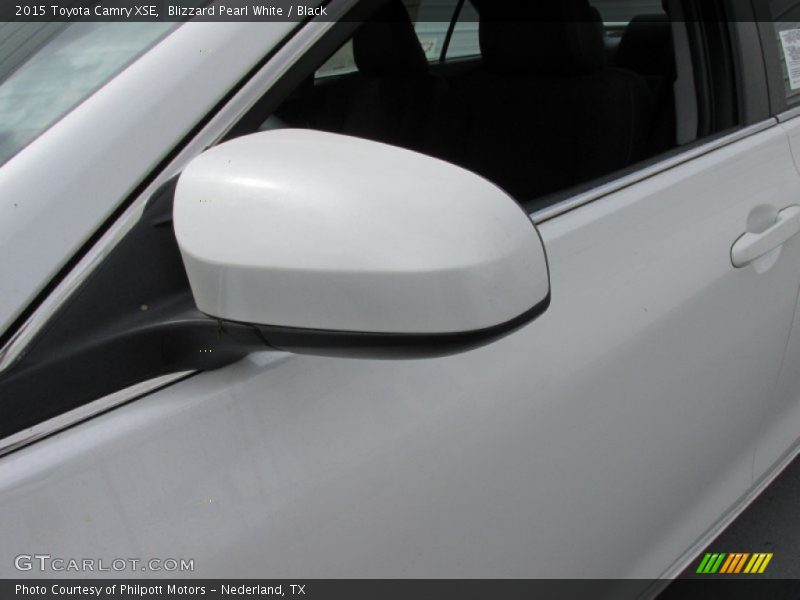 Blizzard Pearl White / Black 2015 Toyota Camry XSE