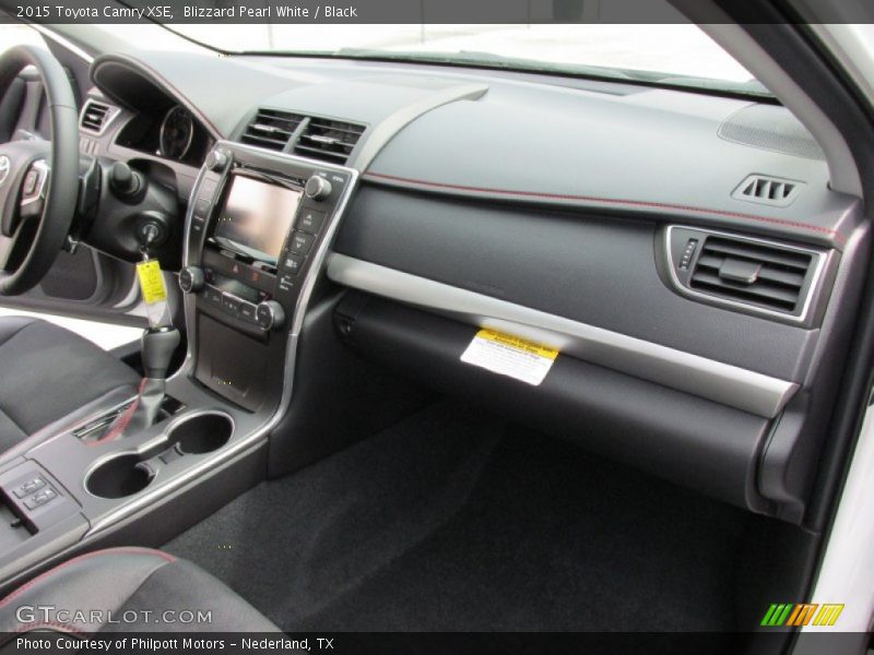 Blizzard Pearl White / Black 2015 Toyota Camry XSE