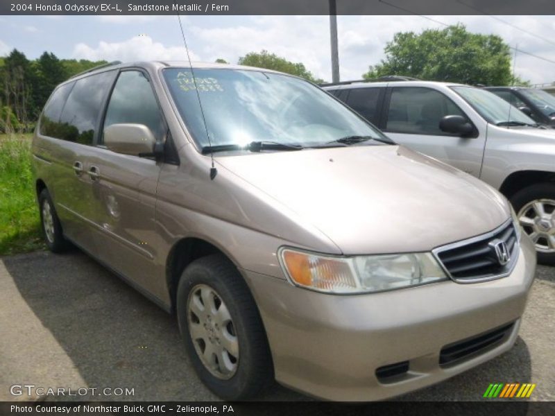 Sandstone Metallic / Fern 2004 Honda Odyssey EX-L