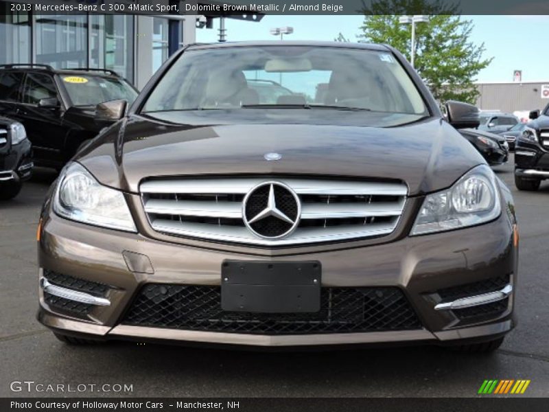 Dolomite Brown Metallic / Almond Beige 2013 Mercedes-Benz C 300 4Matic Sport