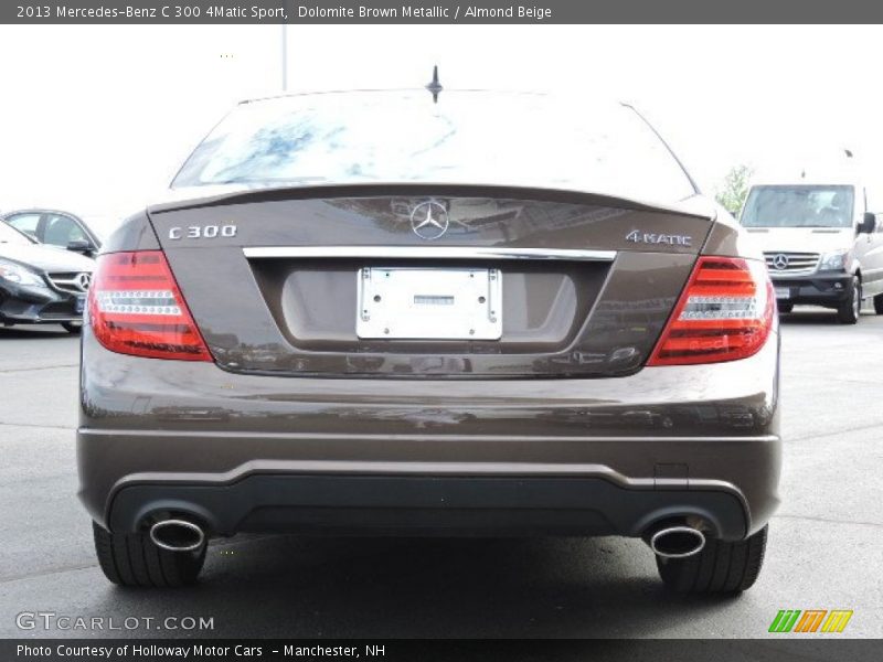 Dolomite Brown Metallic / Almond Beige 2013 Mercedes-Benz C 300 4Matic Sport