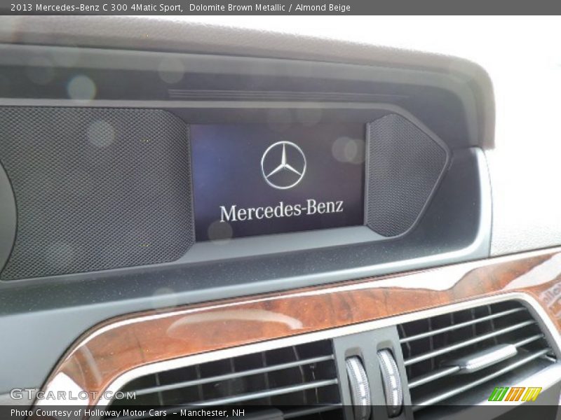 Dolomite Brown Metallic / Almond Beige 2013 Mercedes-Benz C 300 4Matic Sport