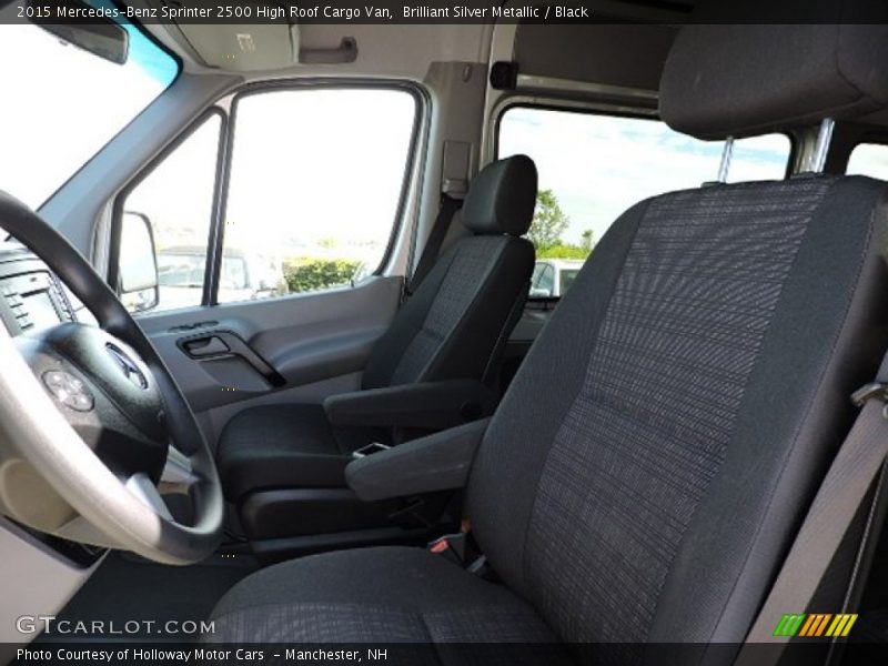 Brilliant Silver Metallic / Black 2015 Mercedes-Benz Sprinter 2500 High Roof Cargo Van