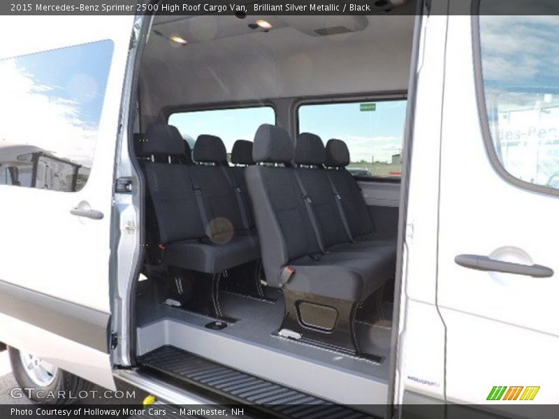 Brilliant Silver Metallic / Black 2015 Mercedes-Benz Sprinter 2500 High Roof Cargo Van