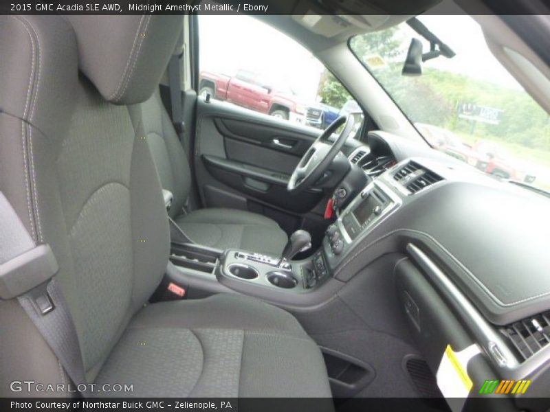 Midnight Amethyst Metallic / Ebony 2015 GMC Acadia SLE AWD
