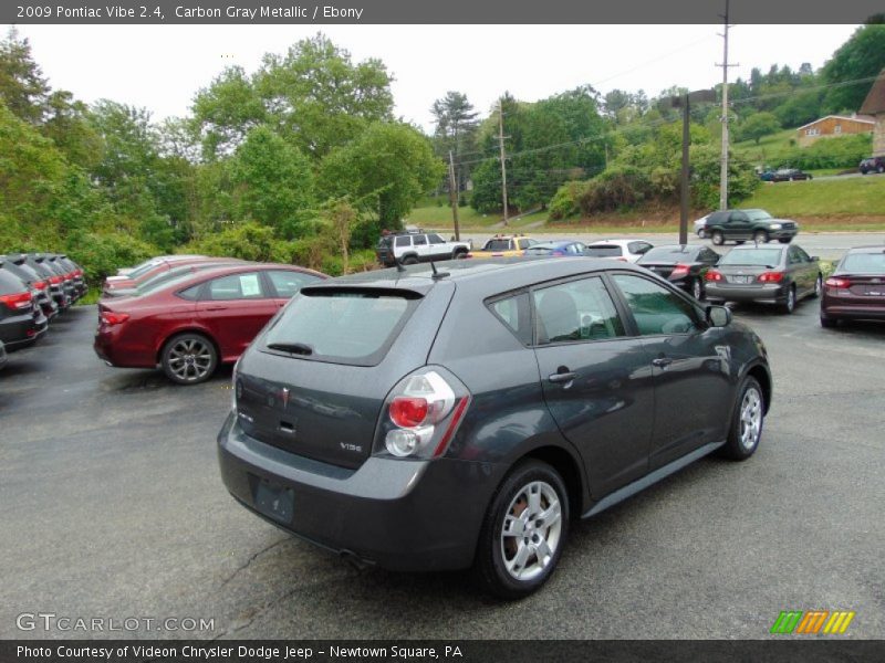 Carbon Gray Metallic / Ebony 2009 Pontiac Vibe 2.4