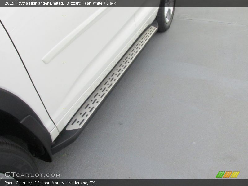 Blizzard Pearl White / Black 2015 Toyota Highlander Limited