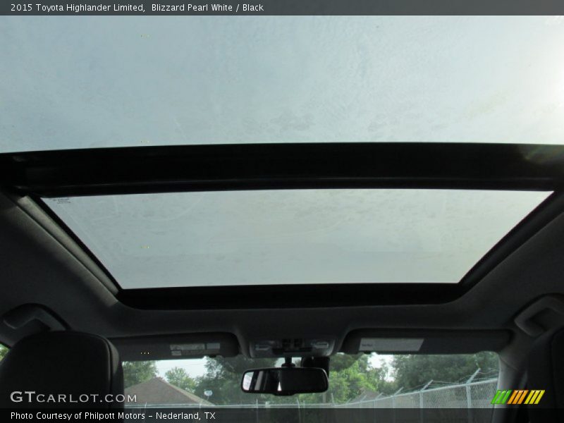 Blizzard Pearl White / Black 2015 Toyota Highlander Limited