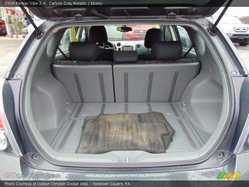 Carbon Gray Metallic / Ebony 2009 Pontiac Vibe 2.4