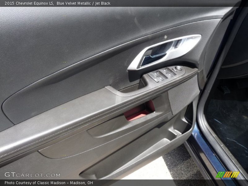 Blue Velvet Metallic / Jet Black 2015 Chevrolet Equinox LS