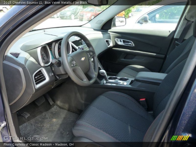 Blue Velvet Metallic / Jet Black 2015 Chevrolet Equinox LS
