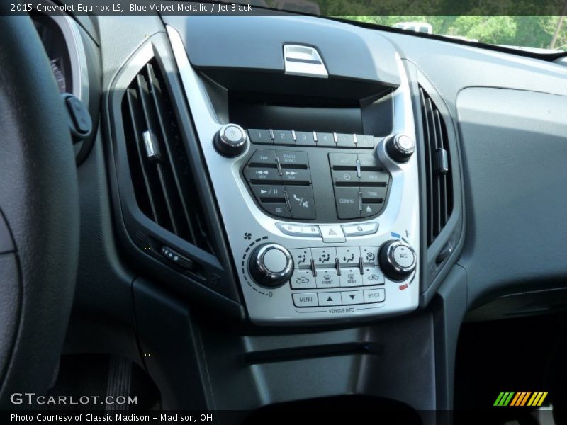 Blue Velvet Metallic / Jet Black 2015 Chevrolet Equinox LS