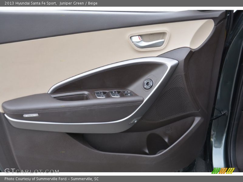 Juniper Green / Beige 2013 Hyundai Santa Fe Sport