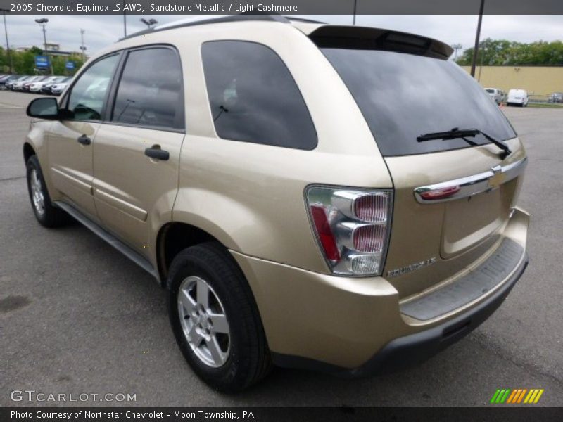 Sandstone Metallic / Light Cashmere 2005 Chevrolet Equinox LS AWD