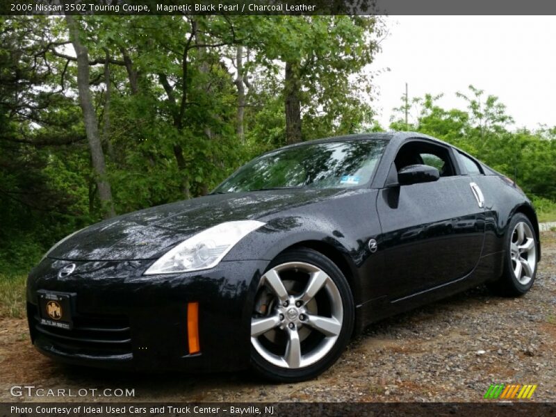 Magnetic Black Pearl / Charcoal Leather 2006 Nissan 350Z Touring Coupe