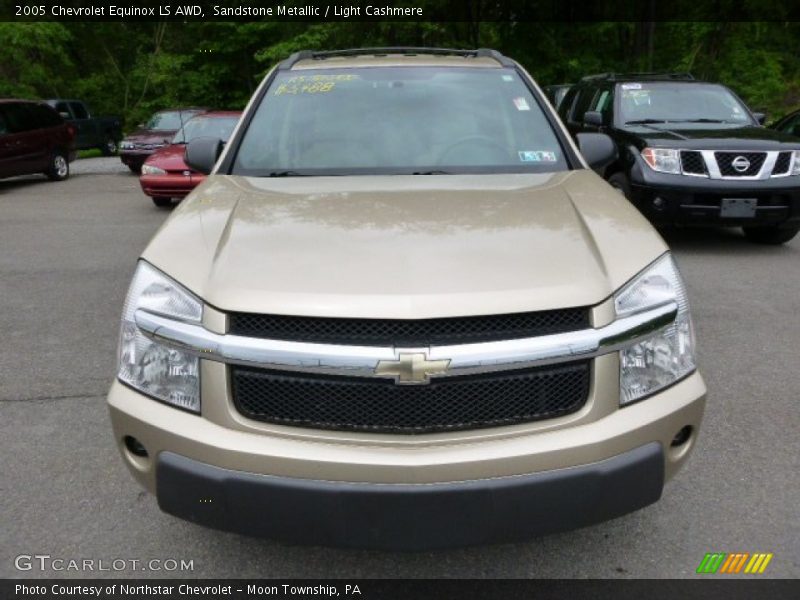 Sandstone Metallic / Light Cashmere 2005 Chevrolet Equinox LS AWD