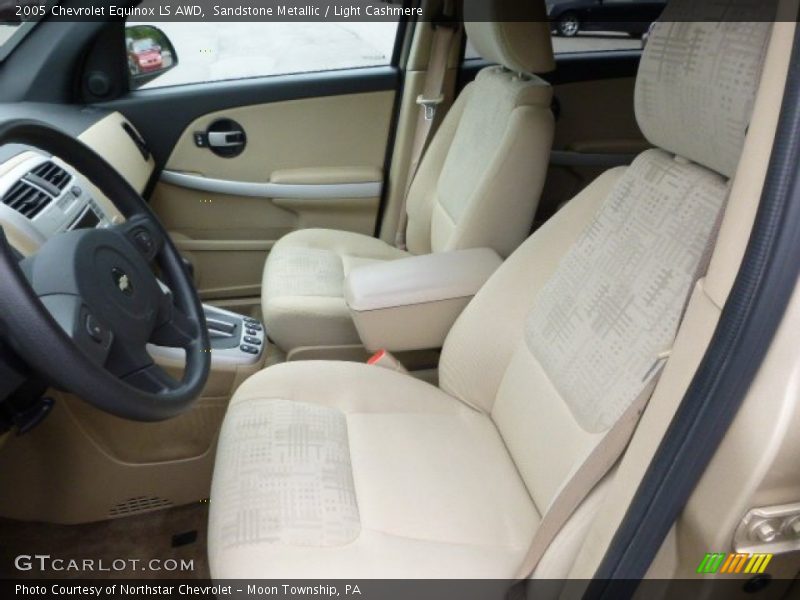 Sandstone Metallic / Light Cashmere 2005 Chevrolet Equinox LS AWD