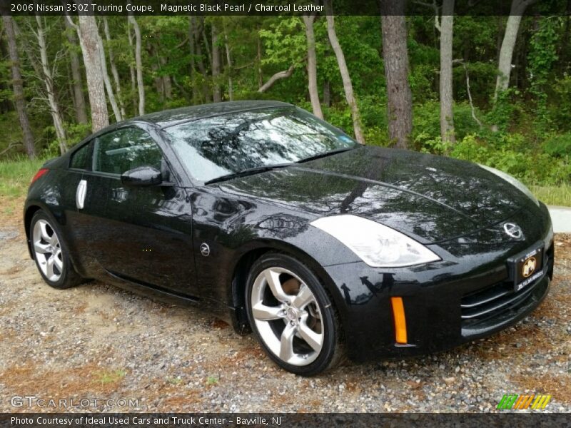 Magnetic Black Pearl / Charcoal Leather 2006 Nissan 350Z Touring Coupe