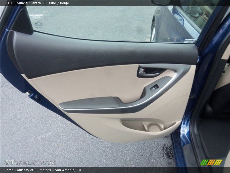 Blue / Beige 2016 Hyundai Elantra SE