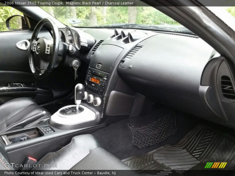 Magnetic Black Pearl / Charcoal Leather 2006 Nissan 350Z Touring Coupe