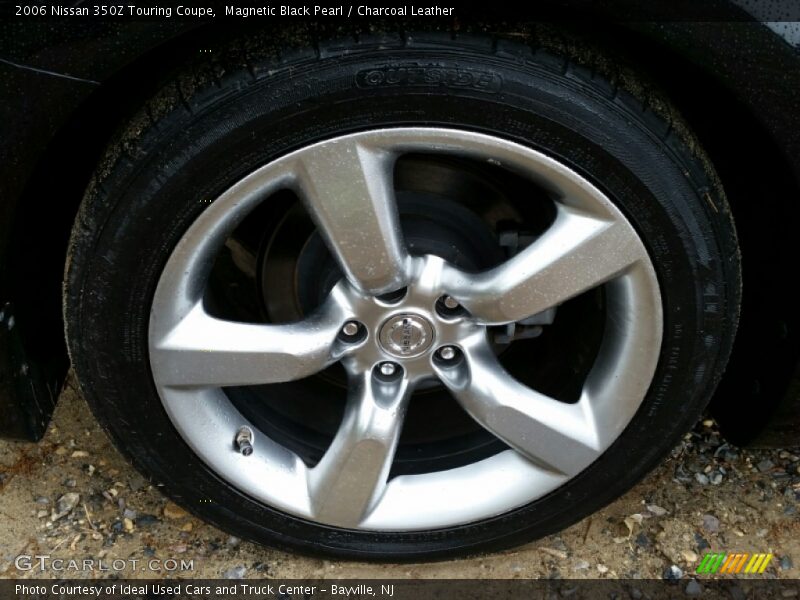 Magnetic Black Pearl / Charcoal Leather 2006 Nissan 350Z Touring Coupe