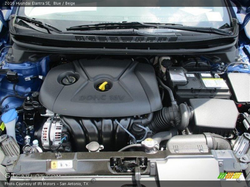 Blue / Beige 2016 Hyundai Elantra SE