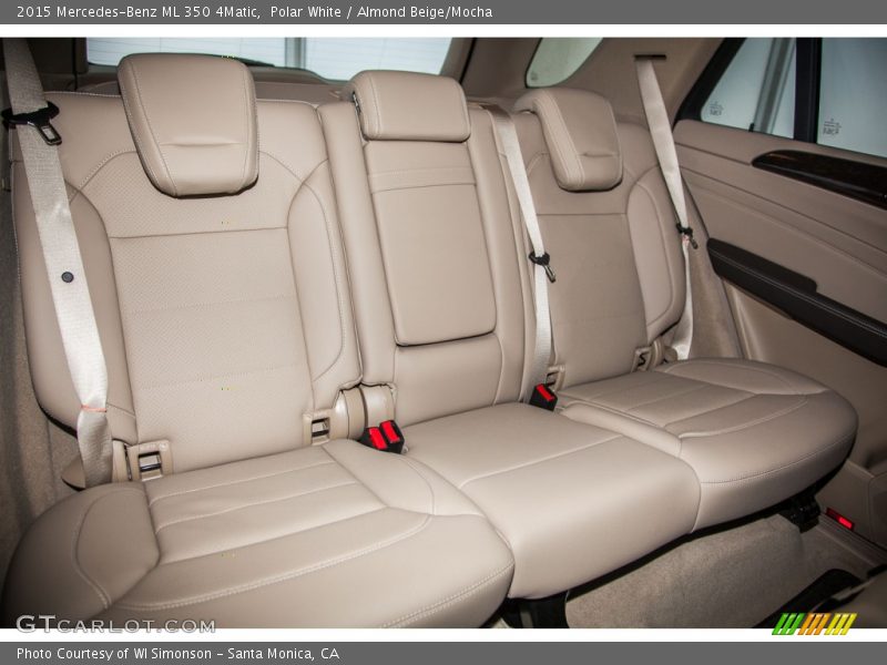 Polar White / Almond Beige/Mocha 2015 Mercedes-Benz ML 350 4Matic