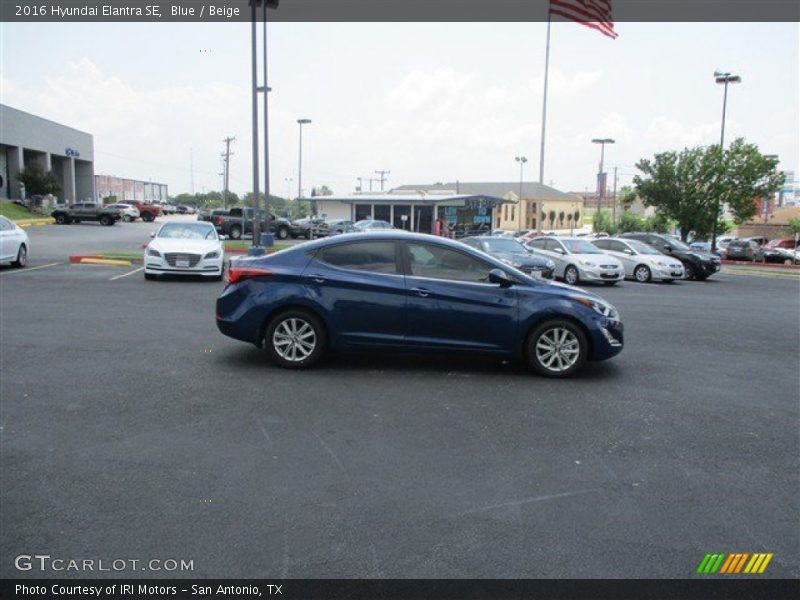 Blue / Beige 2016 Hyundai Elantra SE