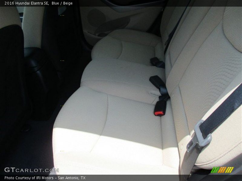 Blue / Beige 2016 Hyundai Elantra SE