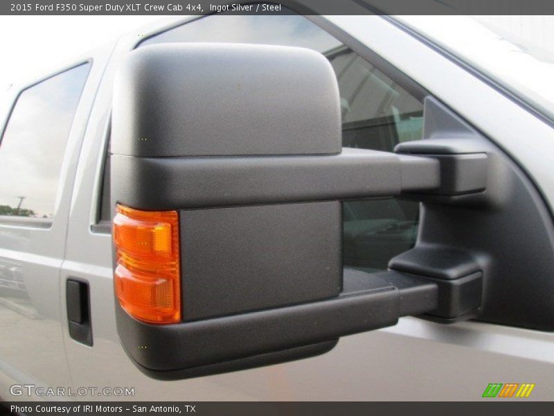 Ingot Silver / Steel 2015 Ford F350 Super Duty XLT Crew Cab 4x4