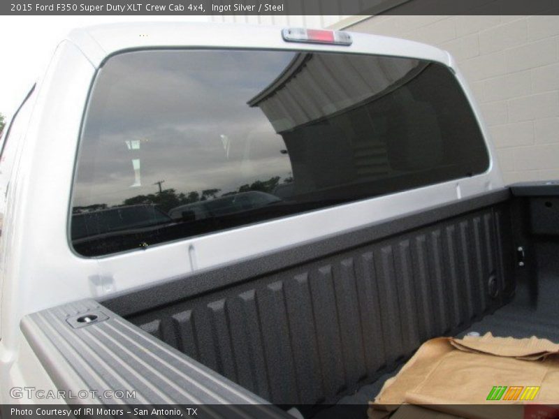 Ingot Silver / Steel 2015 Ford F350 Super Duty XLT Crew Cab 4x4