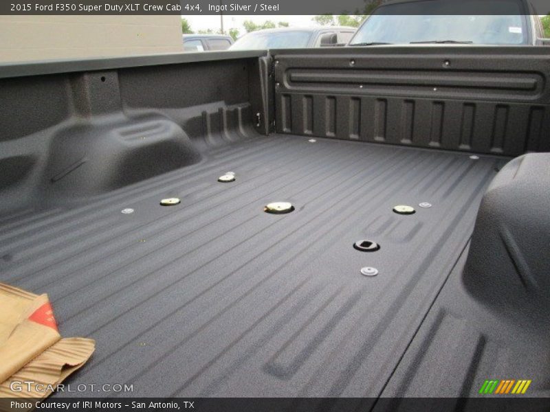 Ingot Silver / Steel 2015 Ford F350 Super Duty XLT Crew Cab 4x4
